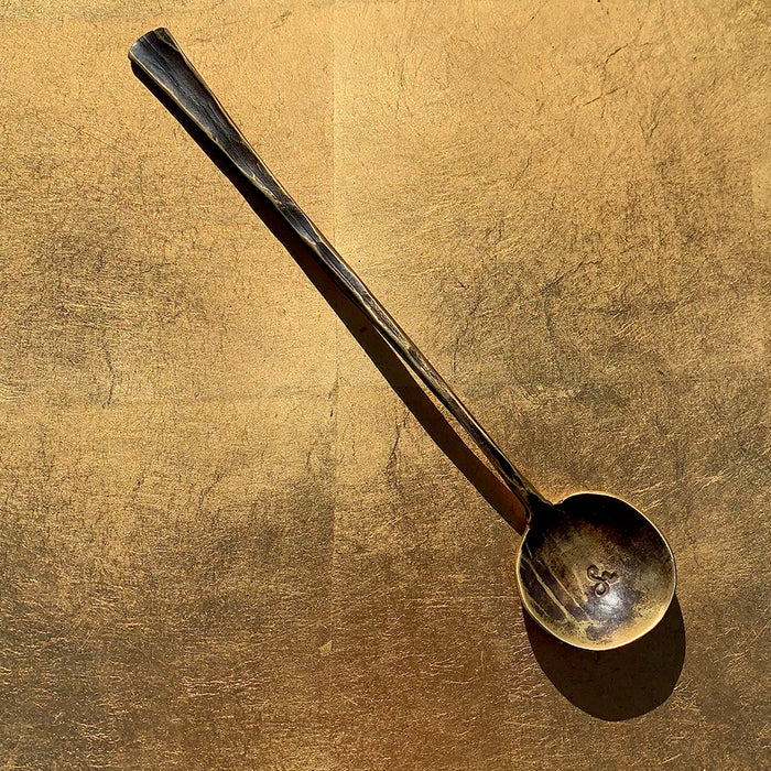 Home: Forged Bronze Cocktail Spoon