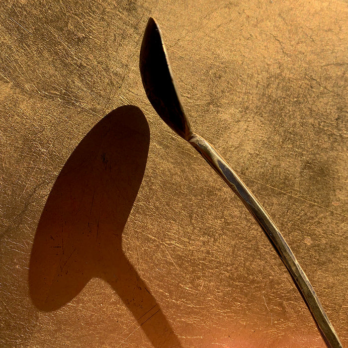 Home: Forged Bronze Cocktail Spoon