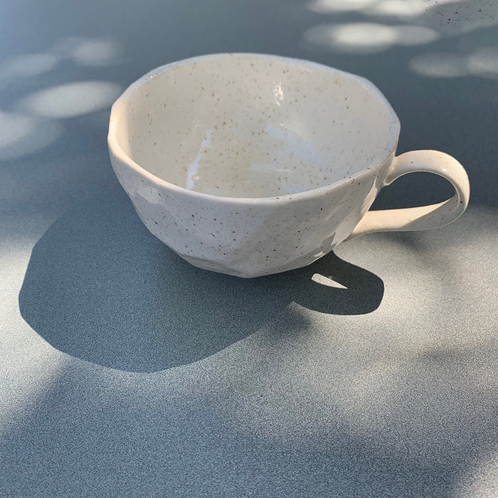 Home: Boulder Mug Glossy Off-White