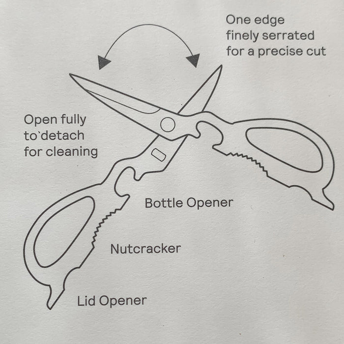 Kitchen: Multi-Purpose Japanese Kitchen Shears