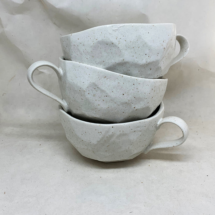 Home: Boulder Mug Glossy Off-White
