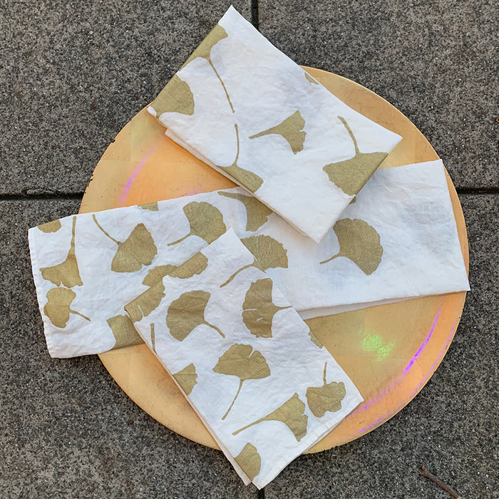 Home: Bertozzi Golden Gingko Tea Towel