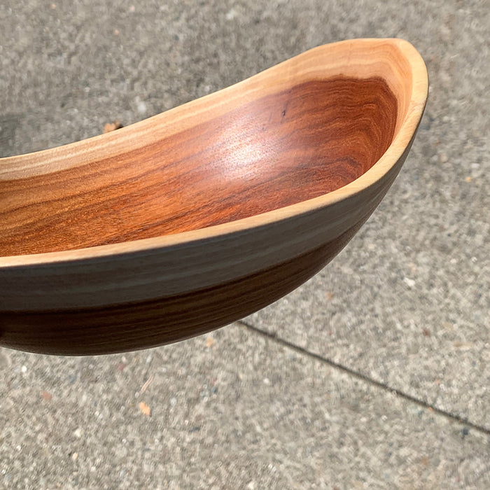 Home: Turned Acacia Small Wooden Bowl
