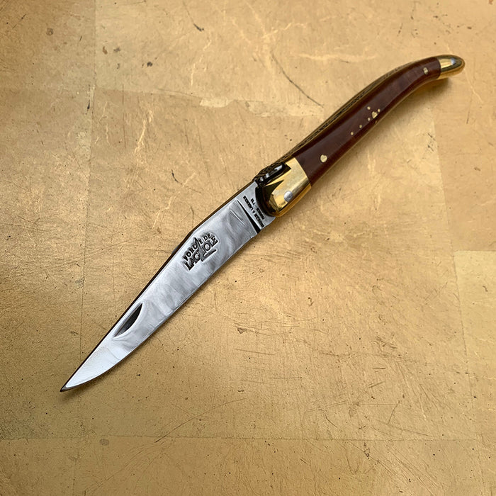 Tools: Laguiole French Briarwood Pocket Knife