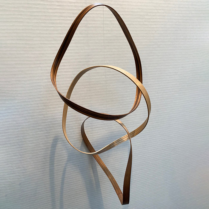 Art: Kinetic Mobius Hardwood Mobile