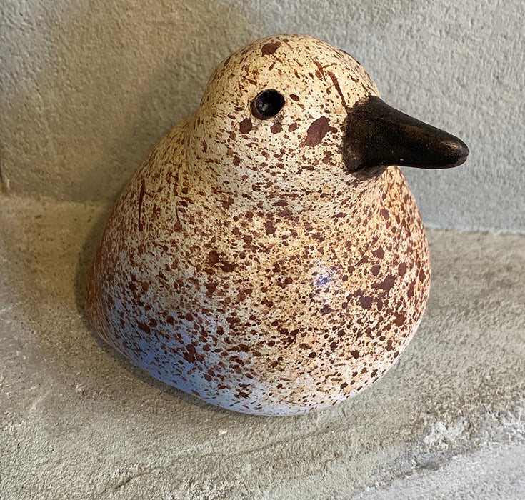 Art: Ceramic Speckled Shore Bird