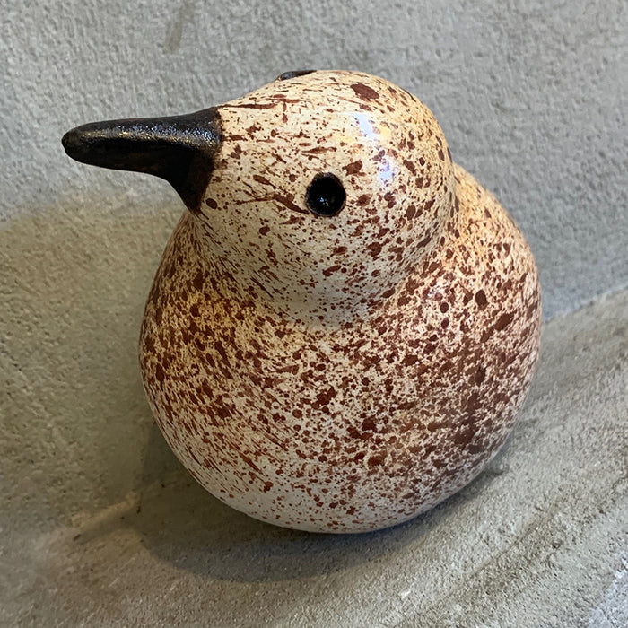 Art: Ceramic Speckled Shore Bird