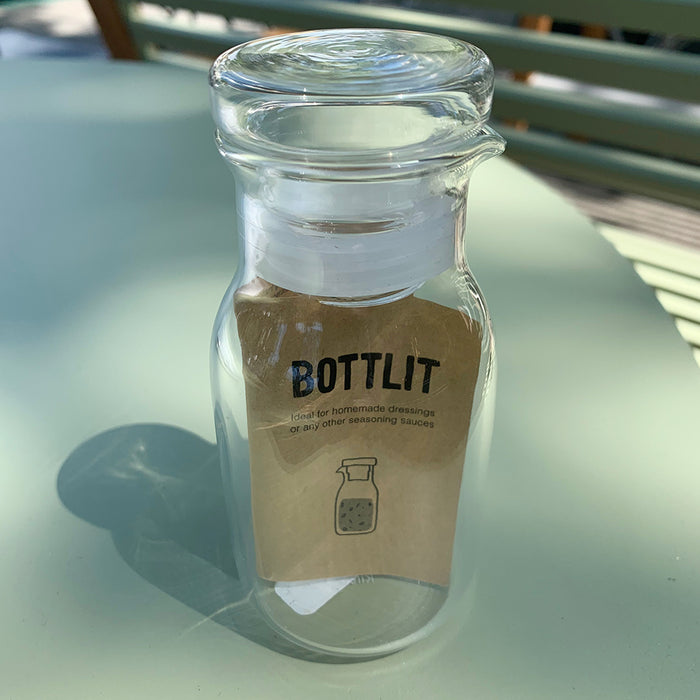 Kitchen: Glass Dressing Bottle
