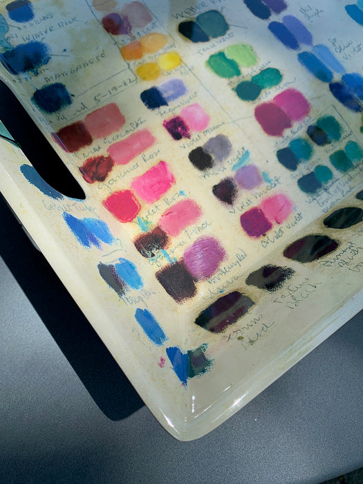 Art: Color Palette Serving Tray