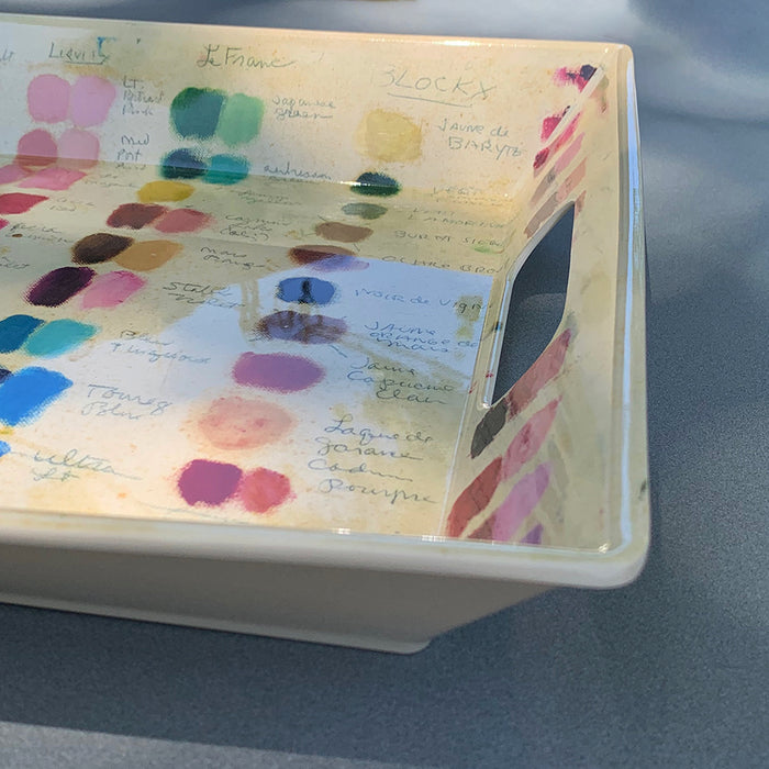 Art: Color Palette Serving Tray
