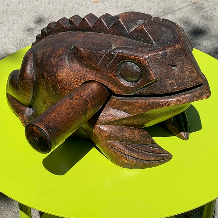 Unique: Large Thai Frog Instrument
