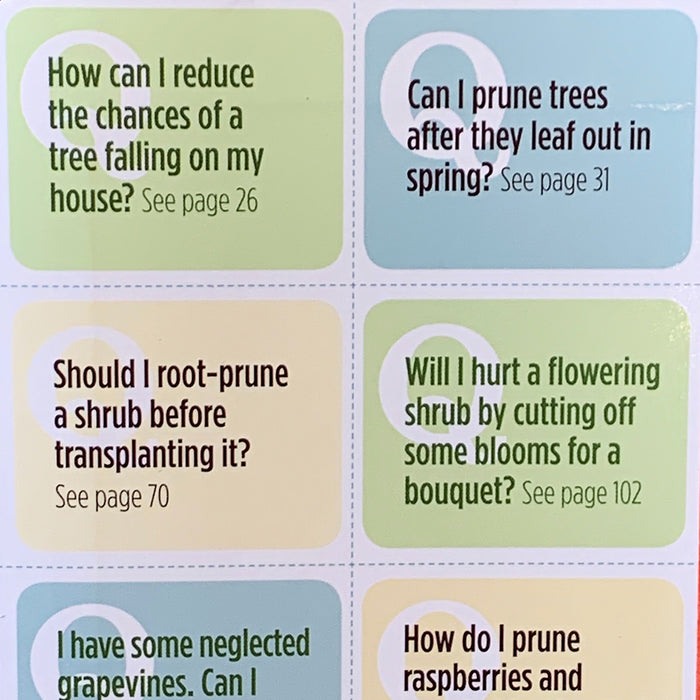 Garden: The Pruning Answer Book