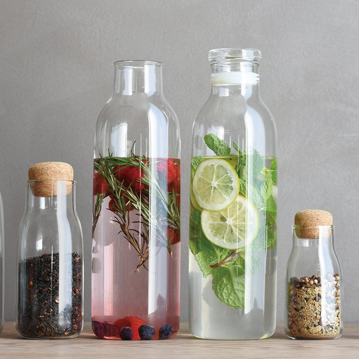 Home: Simple and Elegant Glass Carafe
