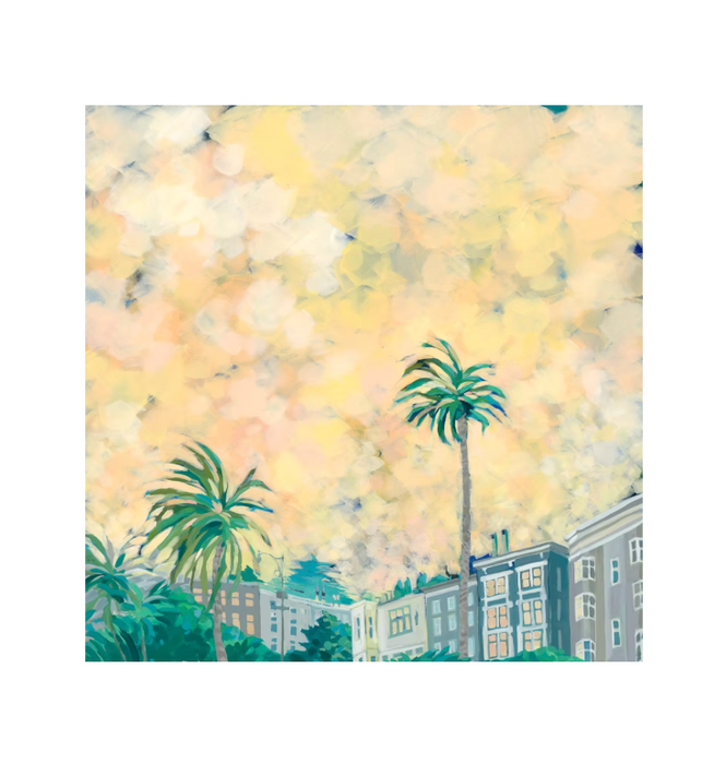 Collette Hannahan Giclee Print Cityscape 11" x 14"
