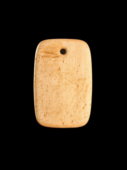 Ed Wohl Breadboard #1 bird’s-eye maple 8 1/2" x 13"