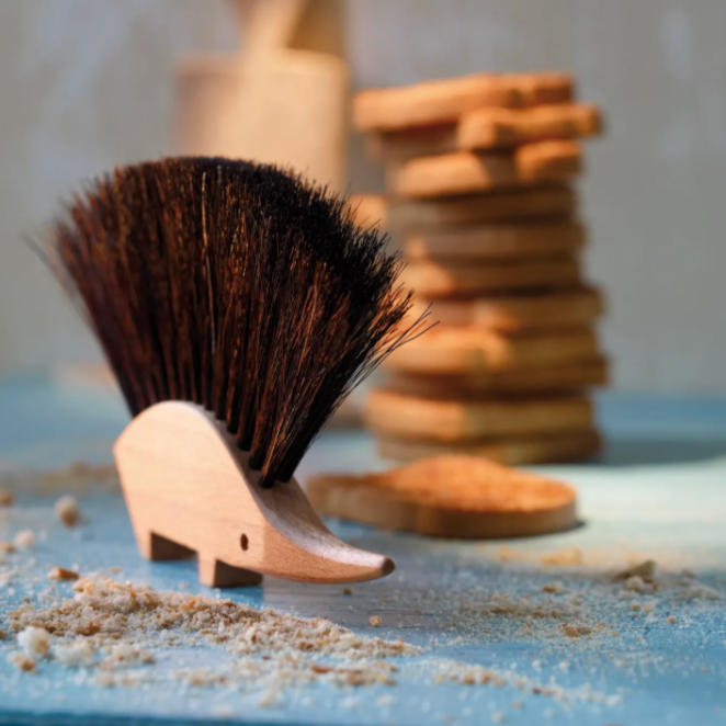 Hedgehog Table Brush