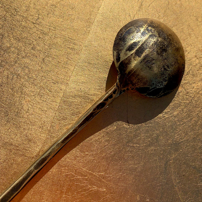 Home: Forged Bronze Cocktail Spoon