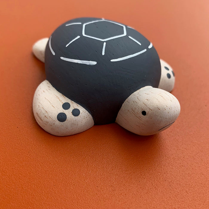 Home: Carved Wooden Sea Turtle