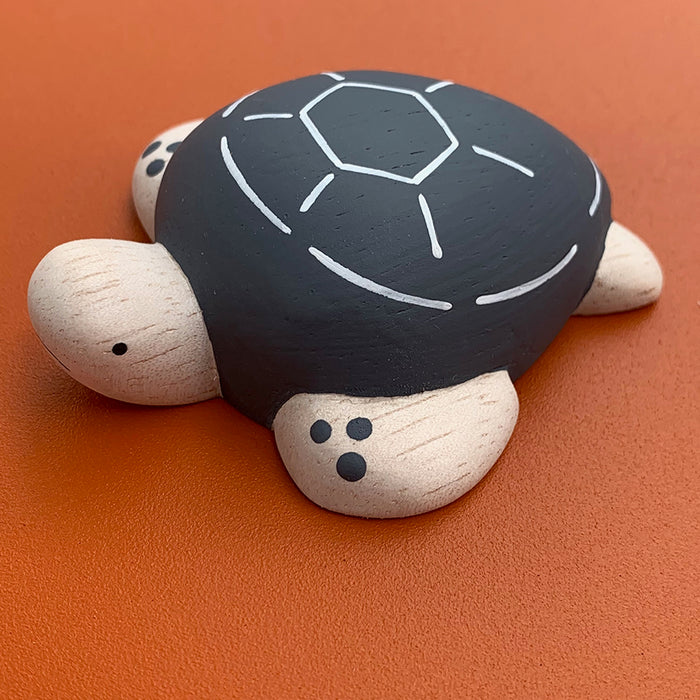 Home: Carved Wooden Sea Turtle