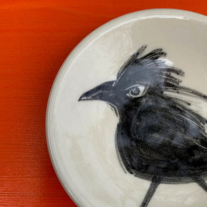 Home:  Betsy Williams Tiny Plate with Whimsical Bird