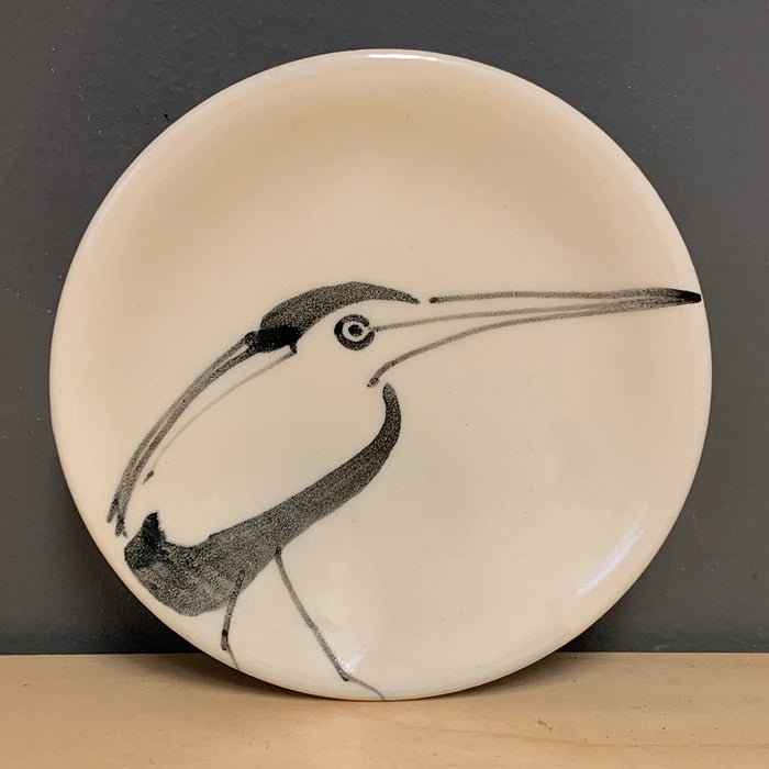 Home:  Betsy Williams Tiny Plate with Night Heron