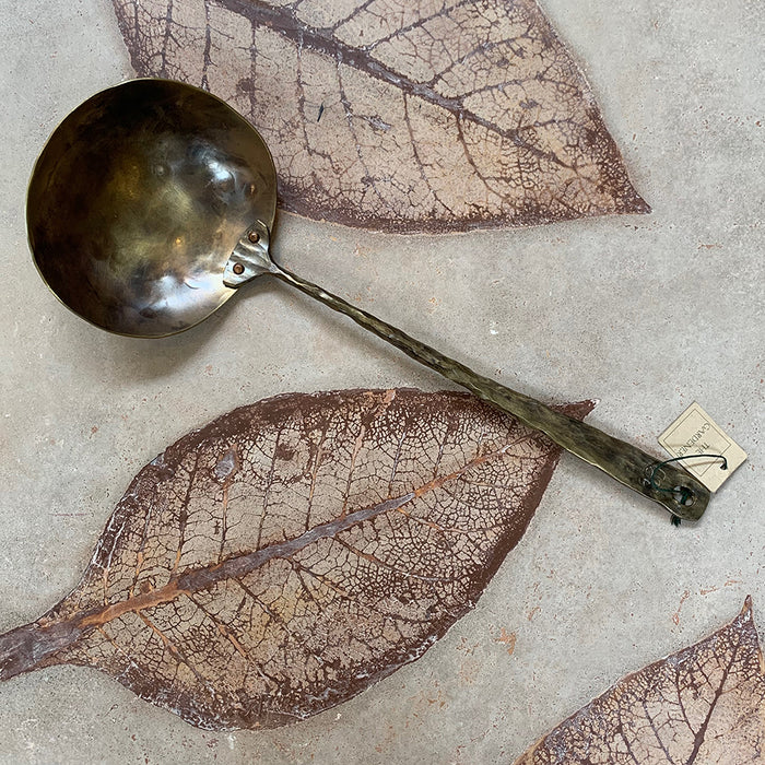 Home: Forged Bronze Serving Spoon