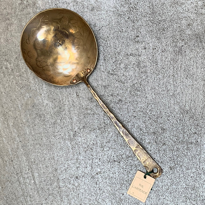 Home: Forged Bronze Serving Spoon