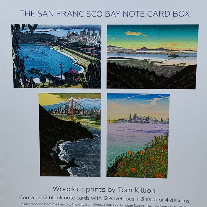Office: Tom Killion San Francisco Bay Note Card Set