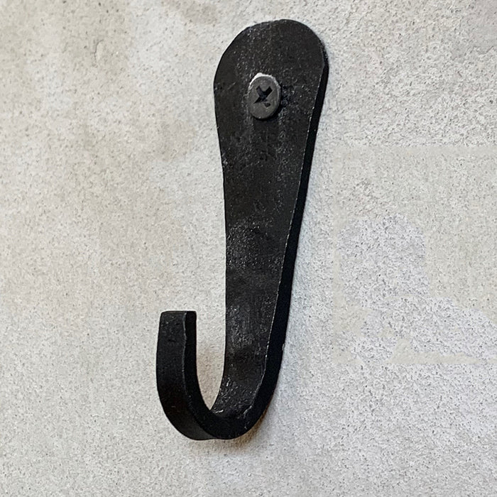 Home: Forged Flat Rustic Iron Hook