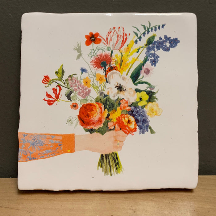 Home: "Flowers Say it All" Story Tile