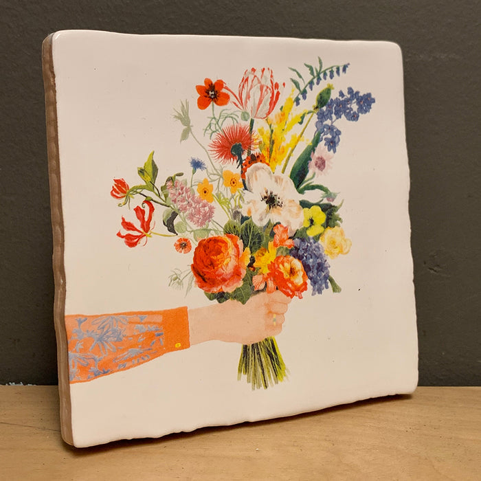 Home: "Flowers Say it All" Story Tile