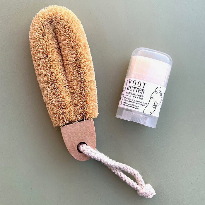 Care: Foot Brush and Foot Butter Bundle