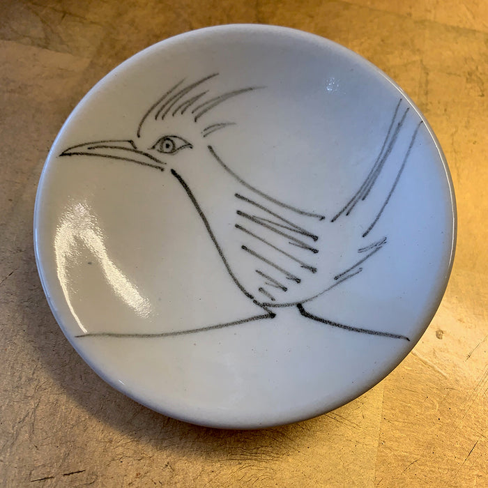 Home:  Betsy Williams Tiny Plate with Road Runner