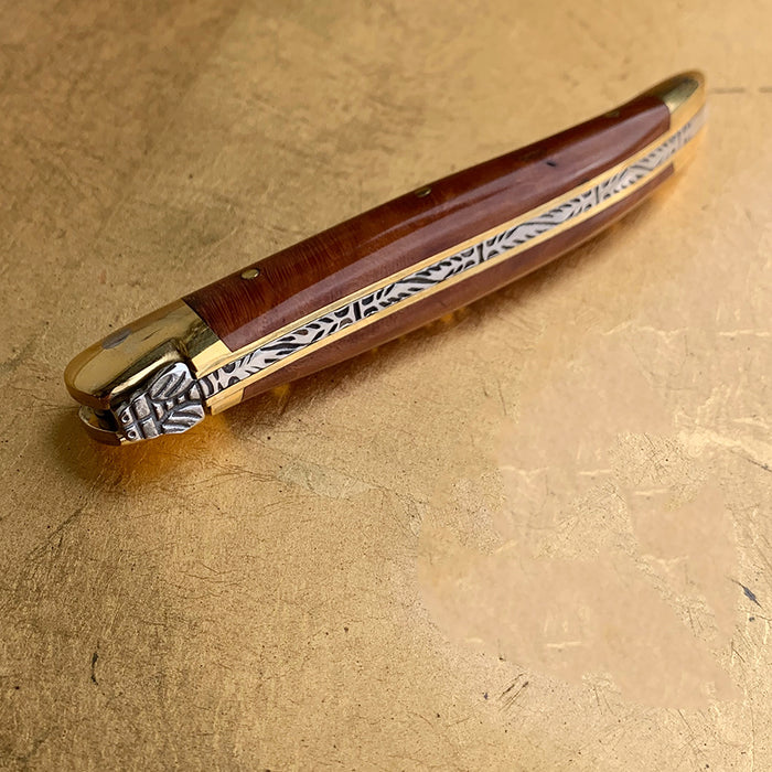 Tools: Laguiole French Briarwood Pocket Knife
