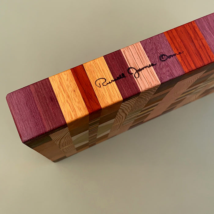 Art: Handcrafted Artistic Signed Cutting Board