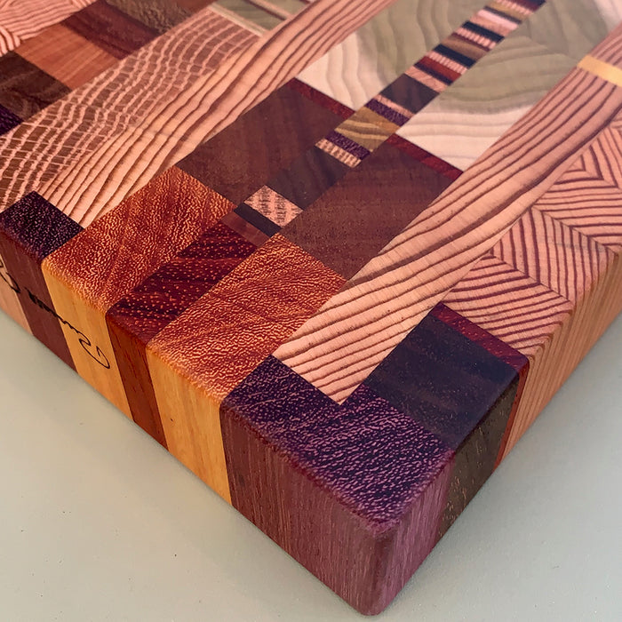 Art: Handcrafted Artistic Signed Cutting Board