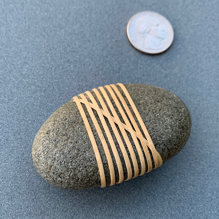 Home: Braided Rock with Stick