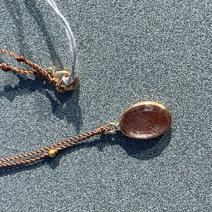 Rutilated Quartz Necklace