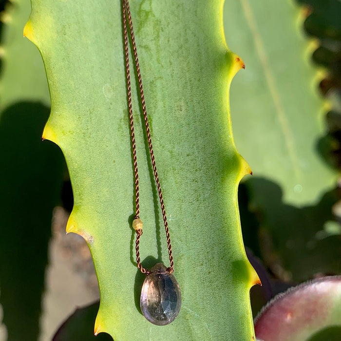 Smokey Tourmaline Necklace