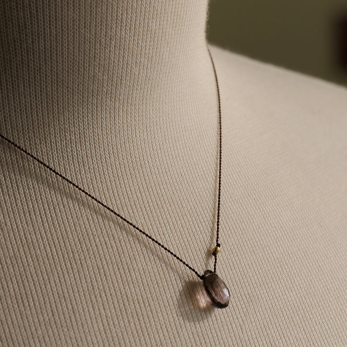 Smokey Tourmaline Necklace