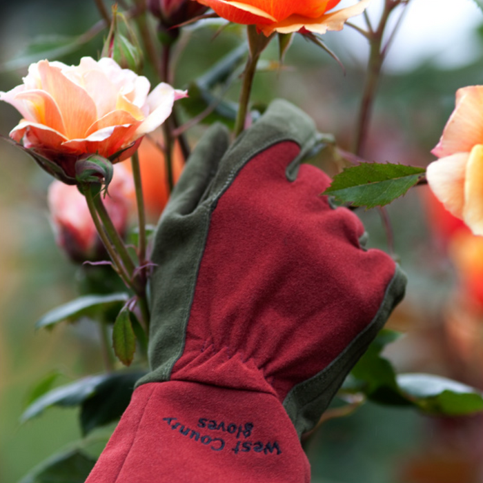 Garden: Rose Gauntlet Gloves Small
