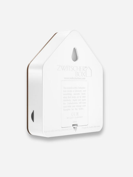 White house-shaped wall hook with a hanging loop and embossed 'ZWTSCHER BOX' branding, shown on a light gray background.