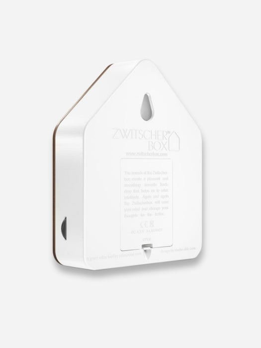 White house-shaped wall hook with a hanging loop and embossed 'ZWTSCHER BOX' branding, shown on a light gray background.
