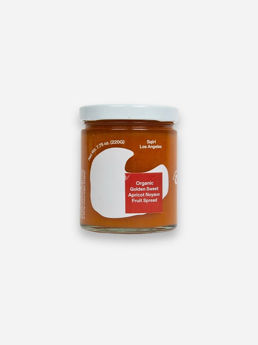 Organic Golden Sweet Apricot-Noyaux Fruit Spread