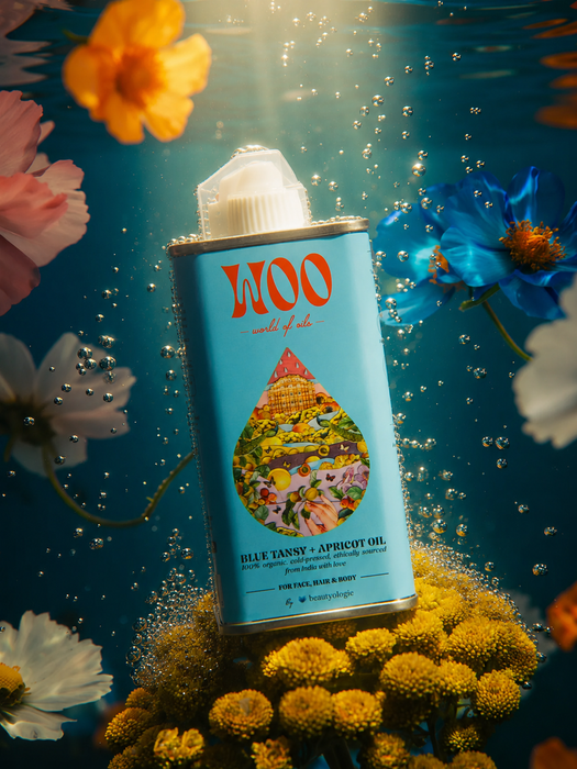 WOO™  Blue Tansy + Apricot Oil