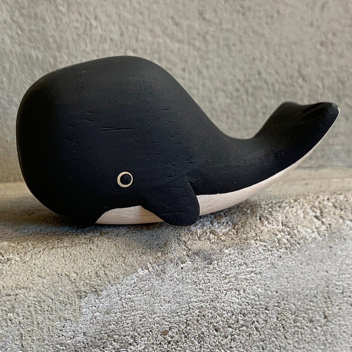 Home: Carved Wooden Whale