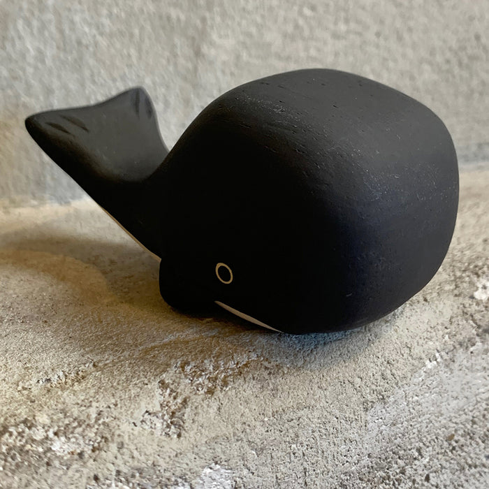 Home: Carved Wooden Whale