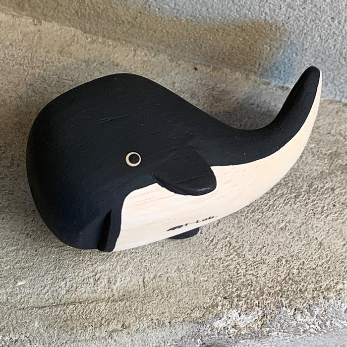 Home: Carved Wooden Whale