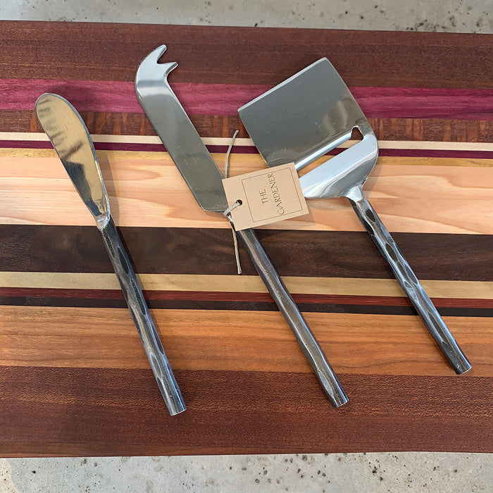 Home: Hand Forged Cheese Serving Set