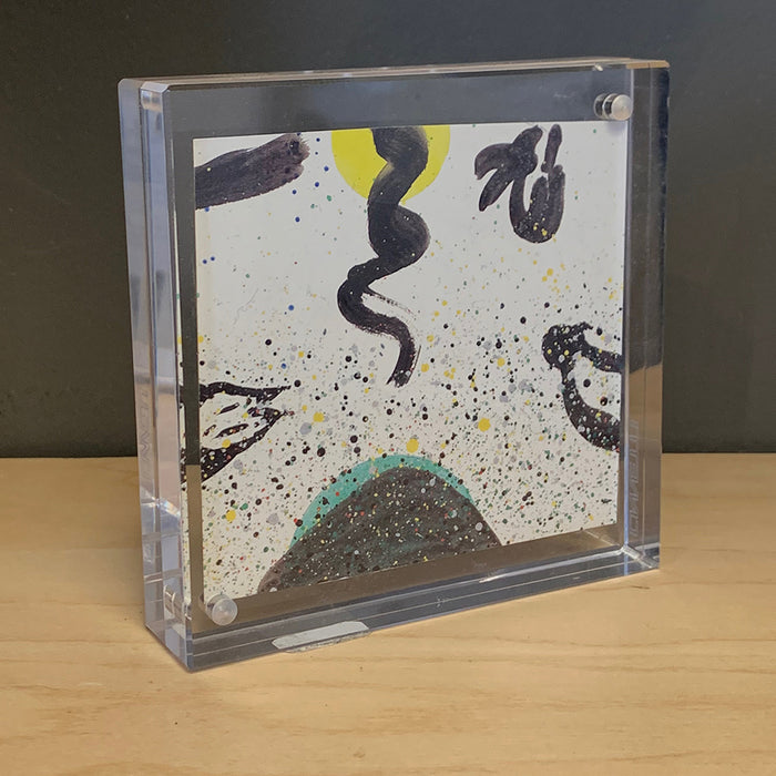 Home: Clear Acrylic Square Magnet Frame